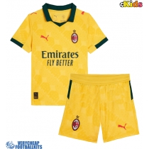 AC Milan Santiago Gimenez #7 Replica Third Minikit 2025-26 Short Sleeve (+ pants)